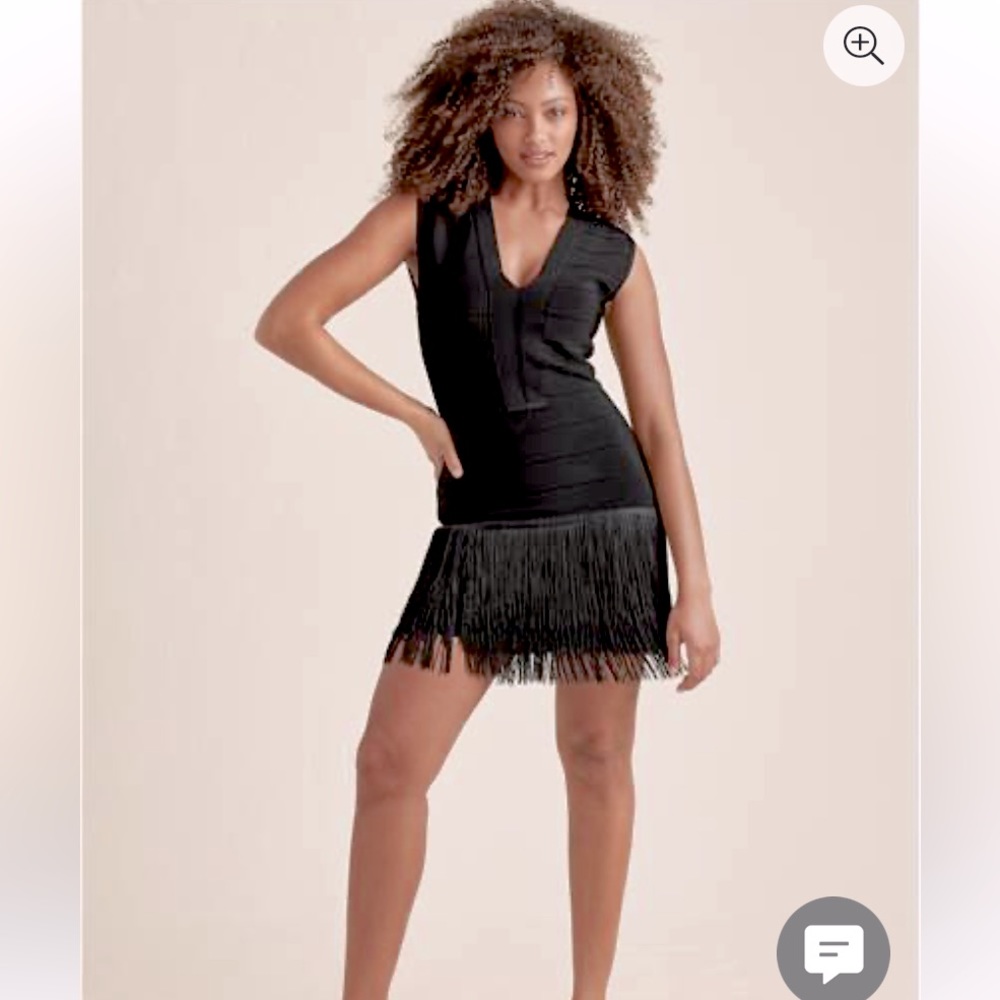 Flattering bandage mini dress!